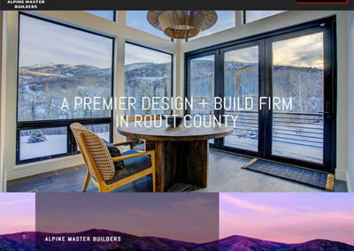 Design + Build Firm Divi Website