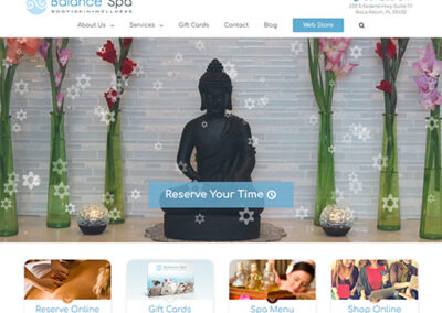 Spa WordPress Site