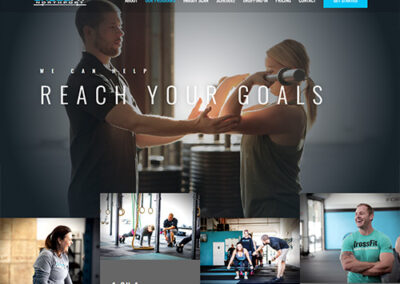 Crossfit Gym WordPress / Divi Website