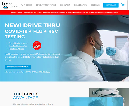 Medical Research Lab Elementor Website