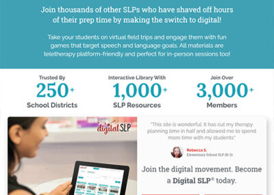 Educational Course Elementor Landing Page